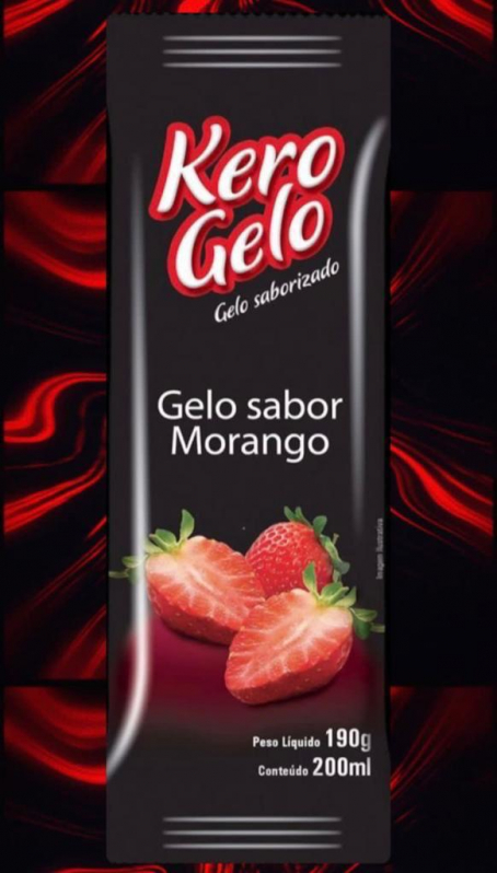 Gelo de Coco com Maracujá - Gelo de Coco com Maracujá